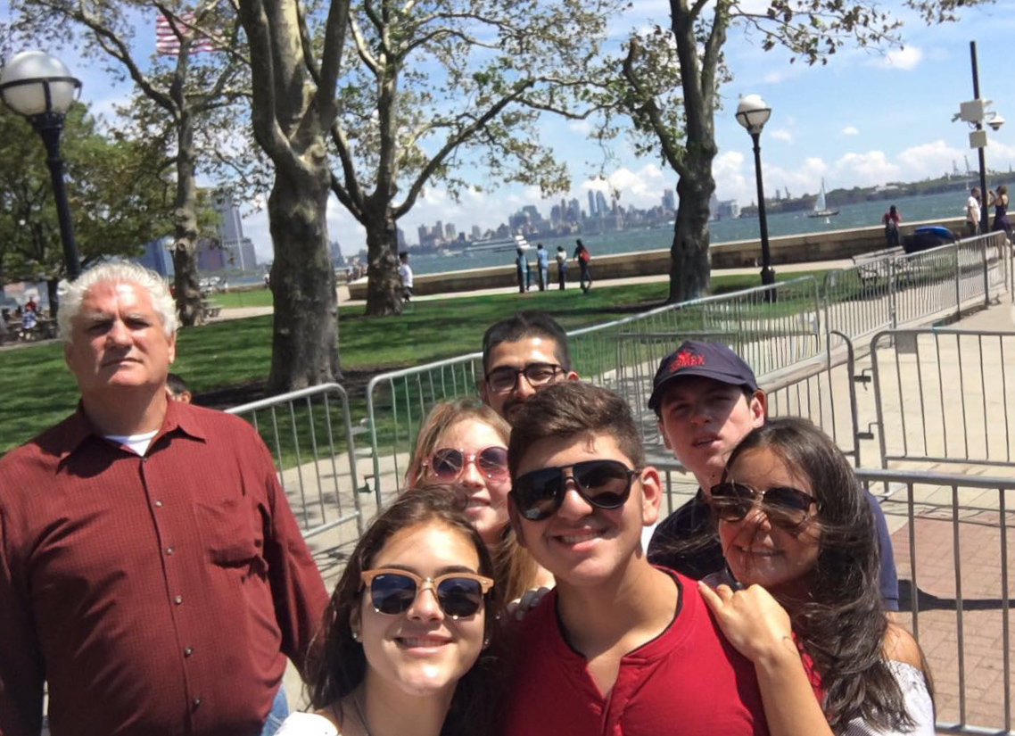 Brian Fisher guiding NYC Guide Pro guests