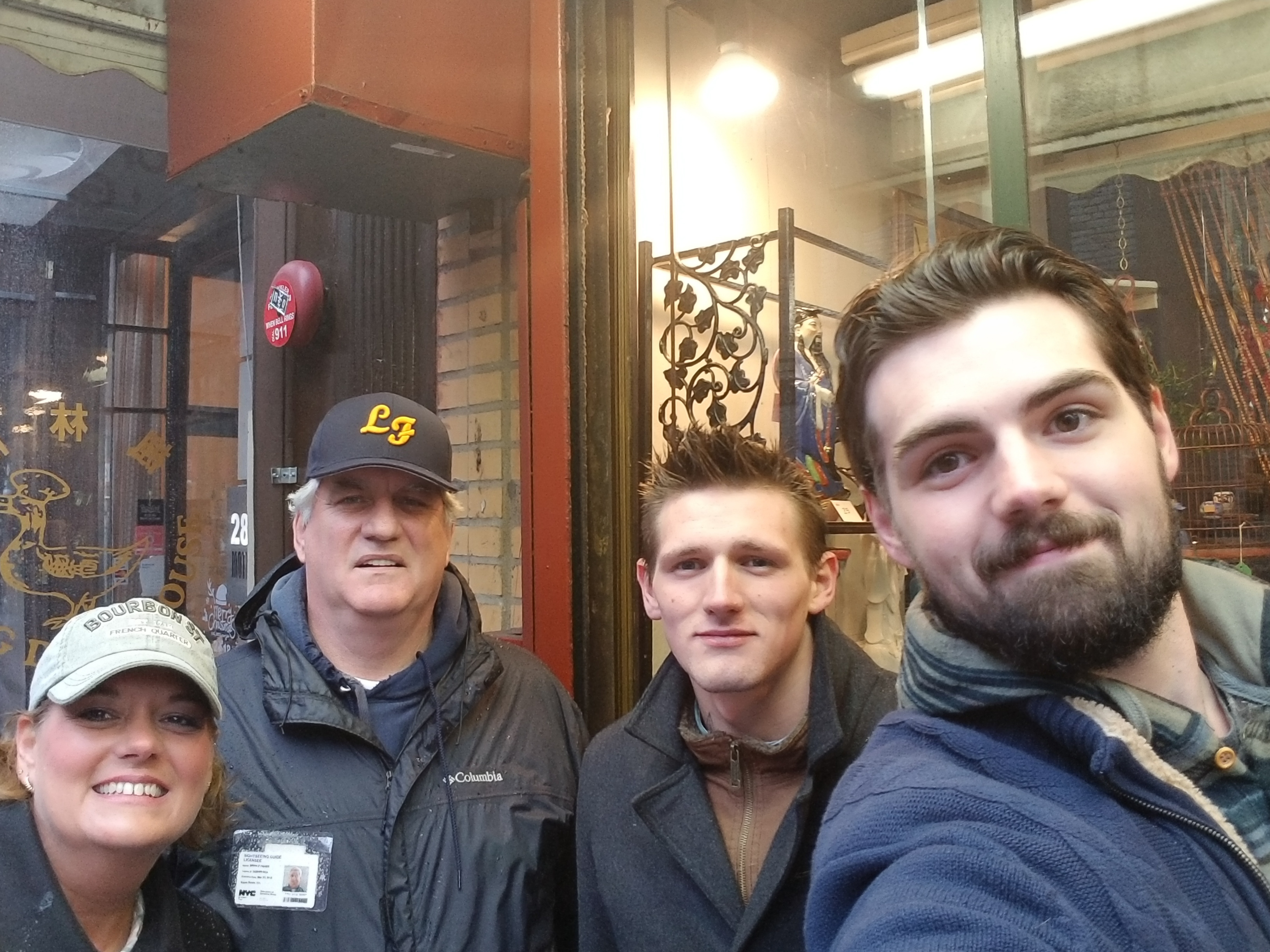 Brian Fisher guiding NYC Guide Pro guests