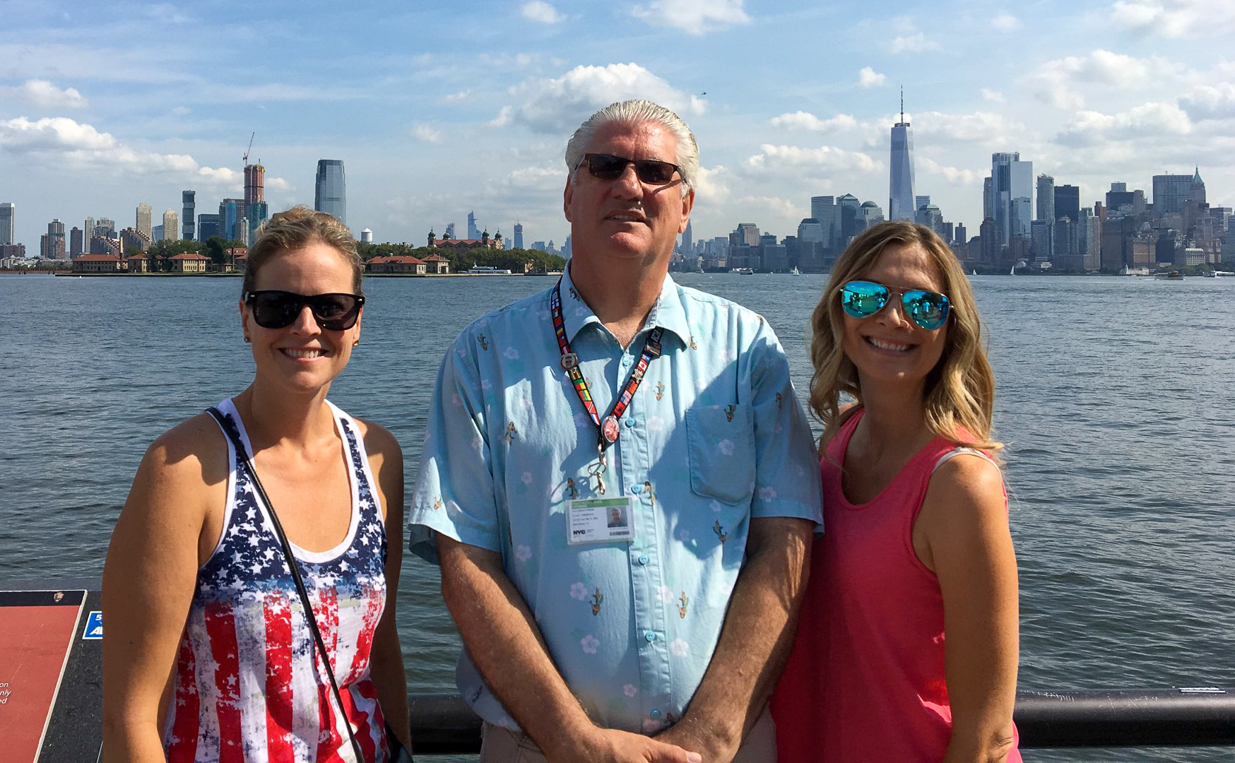 Brian Fisher guiding NYC Guide Pro guests